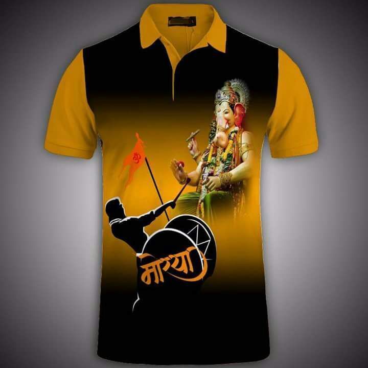 Digital Print Polyester Religious T-Shirt