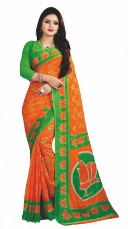 Election Promotional Saree