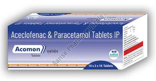Aceclofenac Paracetamol Tablet