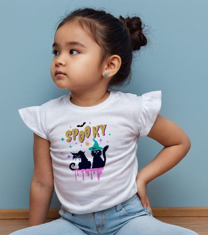 Kids Printed T-shirt Shorts