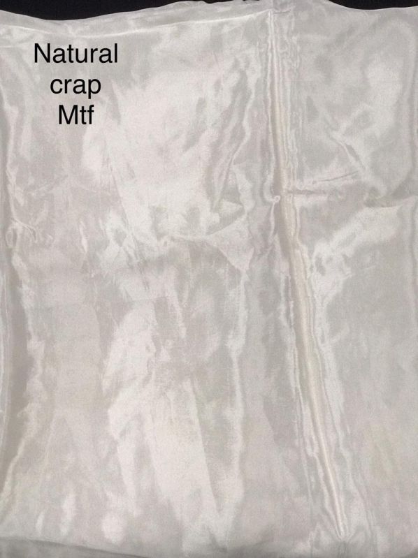 Natural Crepe Viscose Fabric