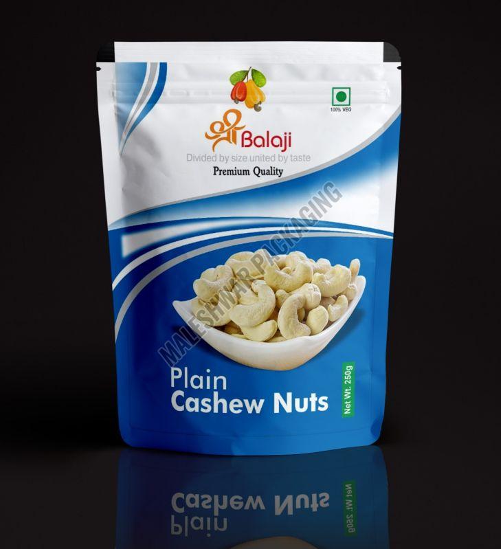 Cashew Nuts Standup Zipper Pouches