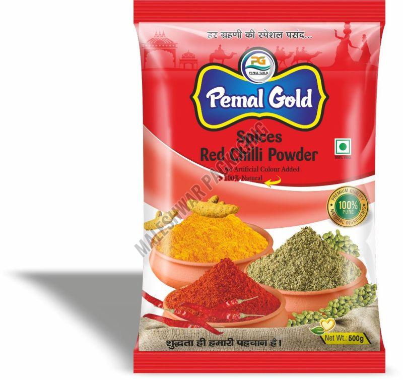 Red Chilli Powder Packaging Pouches