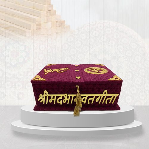 Wooden Meenakari Box