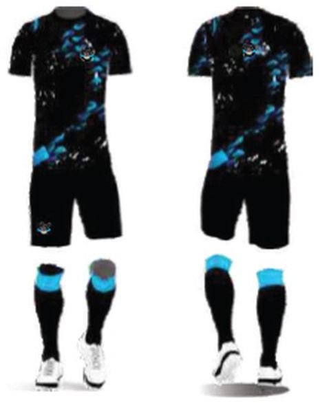 Printed Round Neck Dry Fit Football Jersey