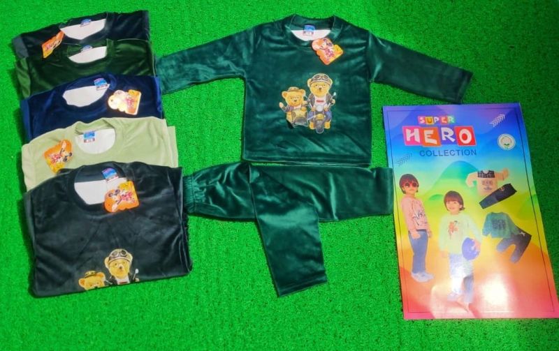 Art No. 104 Super Hero Boys Pajama T-Shirt Set