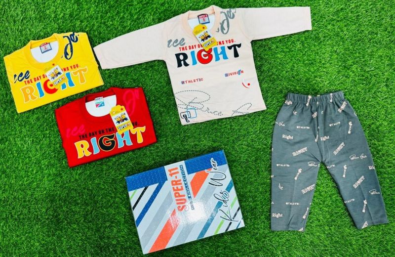 Art No. 5002 Super-11 Boys Pajama T-Shirt Set