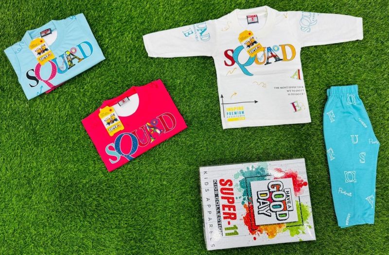 Art No. 5007 Super-11 Boys Pajama T-Shirt Set