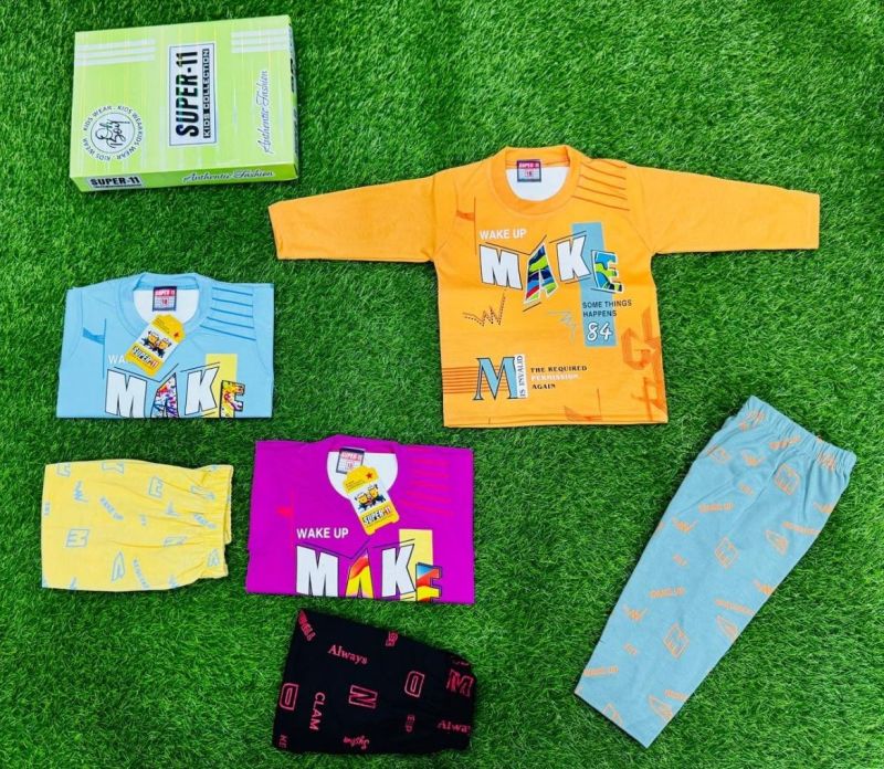 Art No. 5016 Super-11 Boys Pajama T-Shirt Set