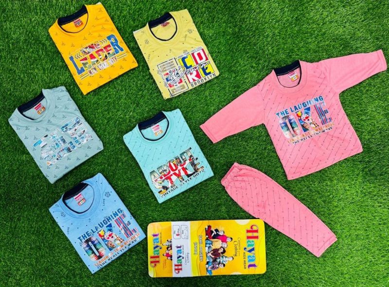 Hayat Boys Pajama T-Shirt Set