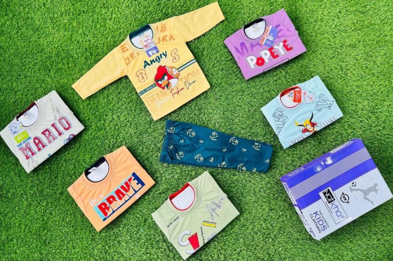 Natkhat Boys Pajama T-Shirt Set