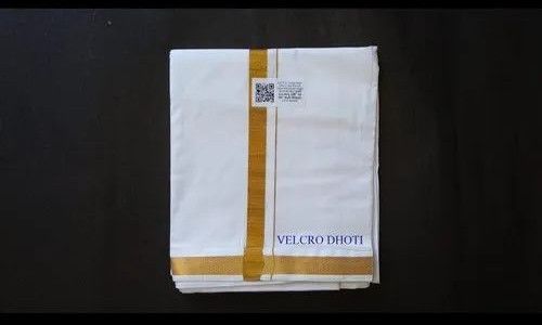 Men Cotton Velcro Dhoti
