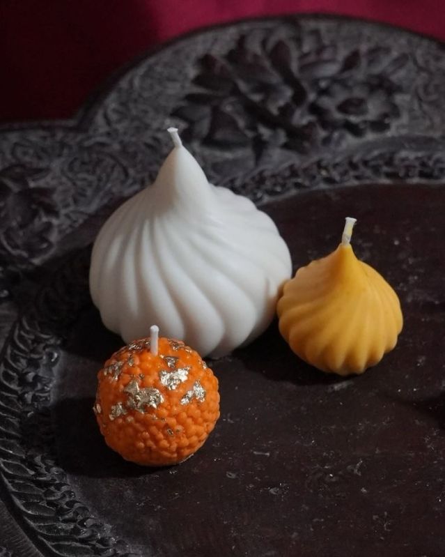 Multi Color Modak Candle