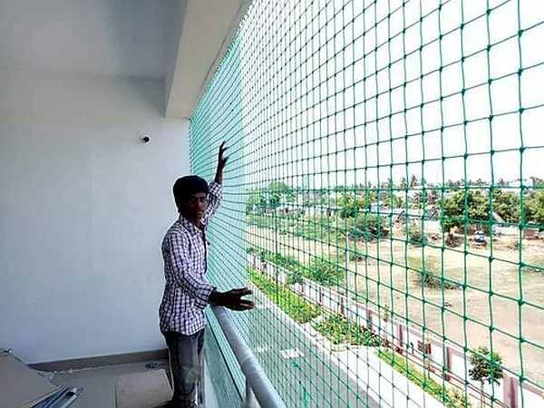 Grill Balcony Safety Nets Installation Service