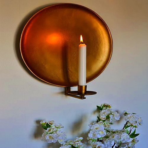 Metal Wall Hanging Candle Holder