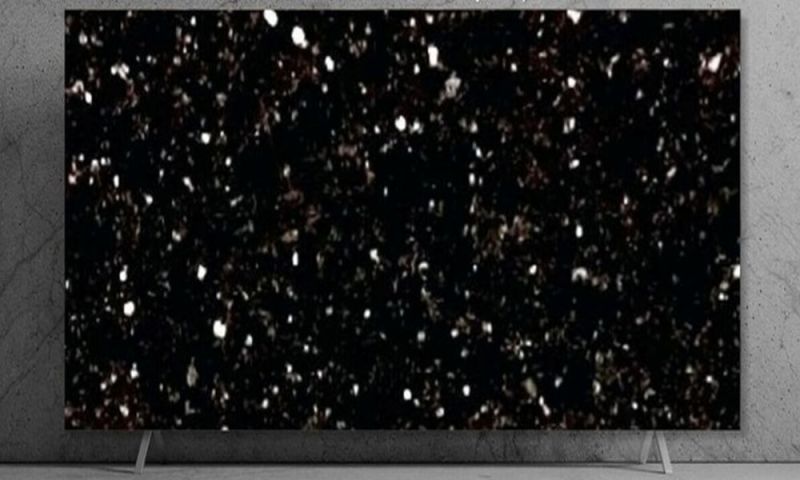 Black Galaxy Granite Slab