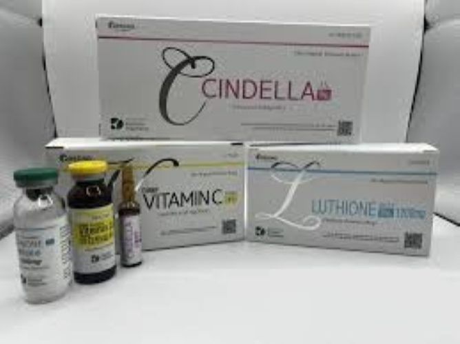 cindella 1200mg skin whitening glutathione injection