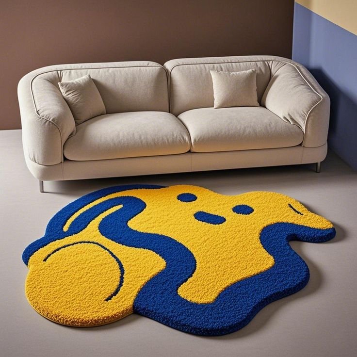 100% Soft Cotton Kids Bath Mat