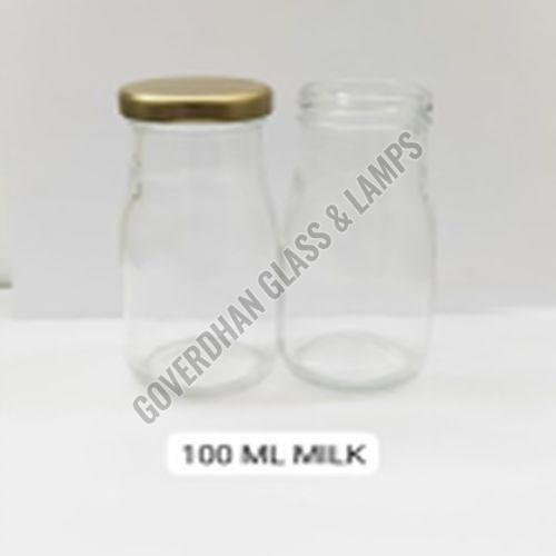 100 Ml Glass Milk Bottle