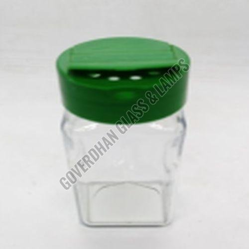 120 Ml Spice Square Glass Jar