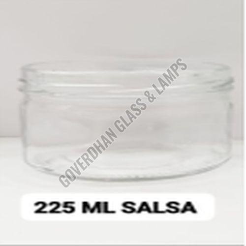 225 Ml Round Glass Jar