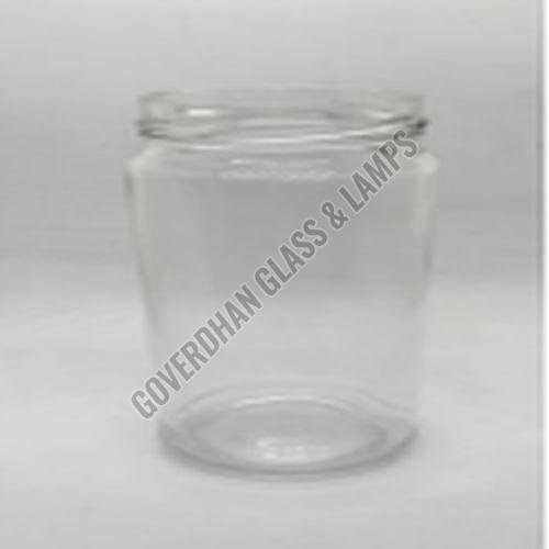 250 Ml  Round Bamboo Jar