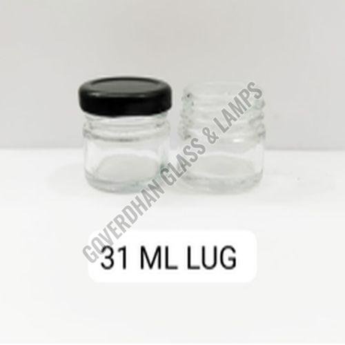 30 Ml Round Glass Jar