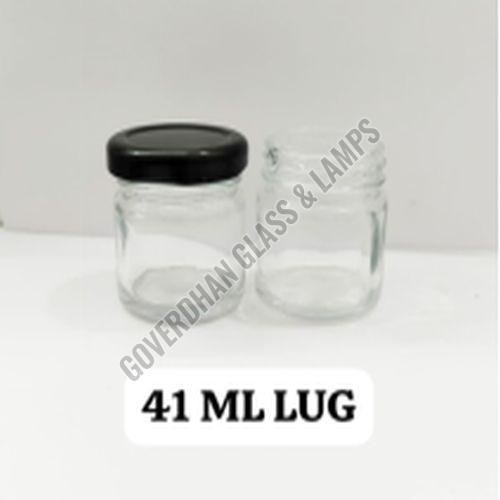 40 Ml Round Glass Jar