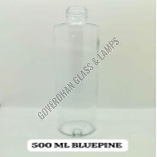 500 Ml Blue Pine Glass Water Bottle