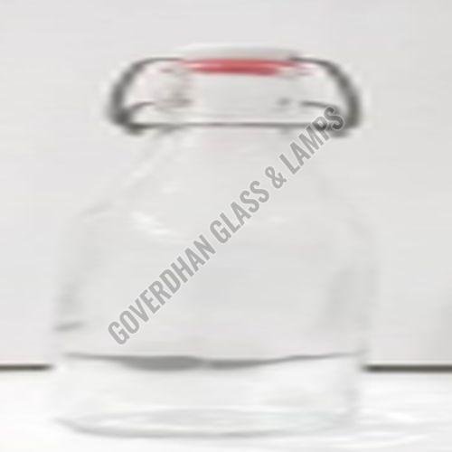 500 Ml Glass Water Bottle with Clamp
