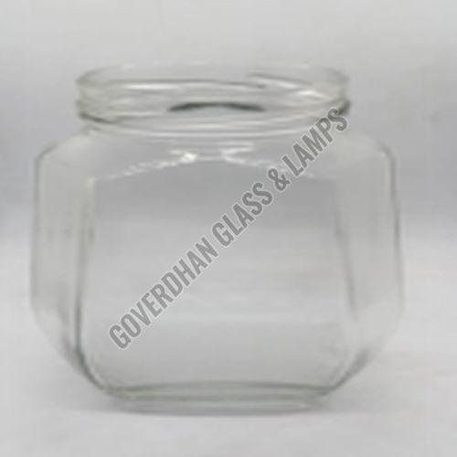 500  Ml Octa Glass Jar