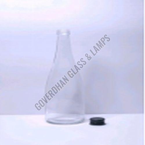 750 Ml Oval Glass Water Bottle