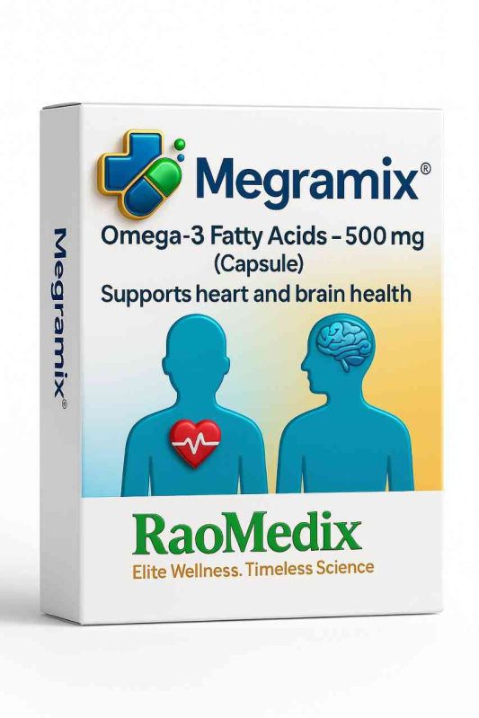 500mg Omega 3 Fatty Acid Capsules