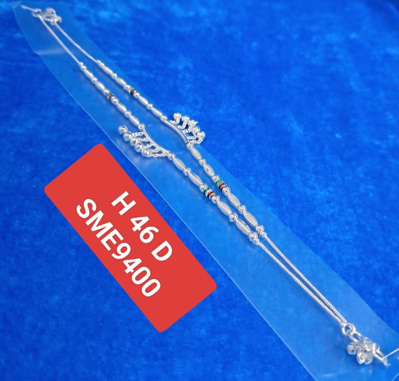 Lightweight Daily Wear Artificial Silver Anklet