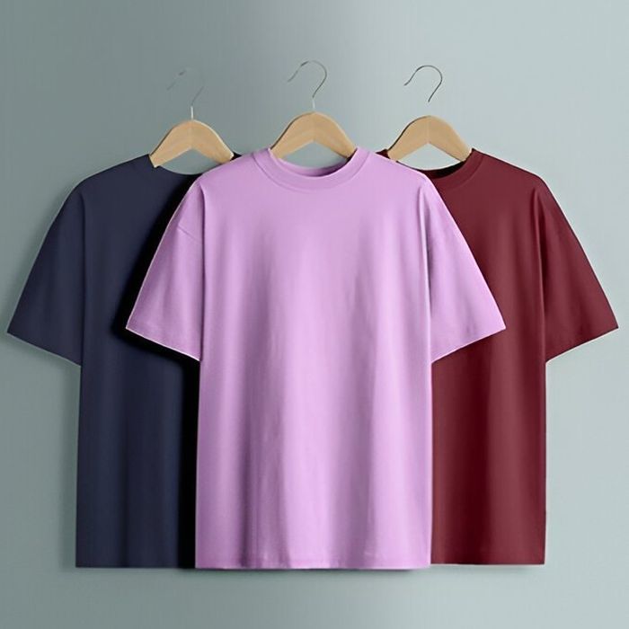 Mens Poly Cotton Oversized T-Shirts