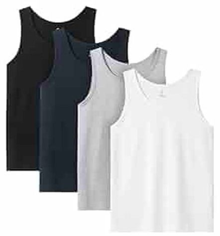 Mens Pure Cotton Tank Tops