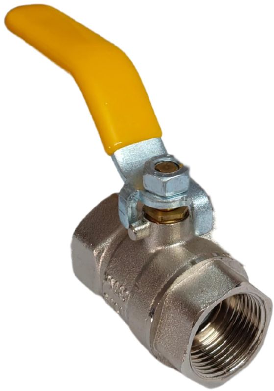 Lever Operated Brass Ball Valve for Quick On/off Flow Control