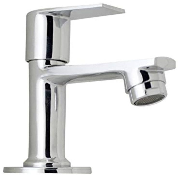 Standard Size Brass CP Pillar Tap for Wash Basin