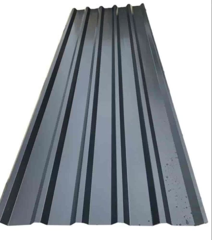 Grey Galvalume Rib Profile Roofing Sheet