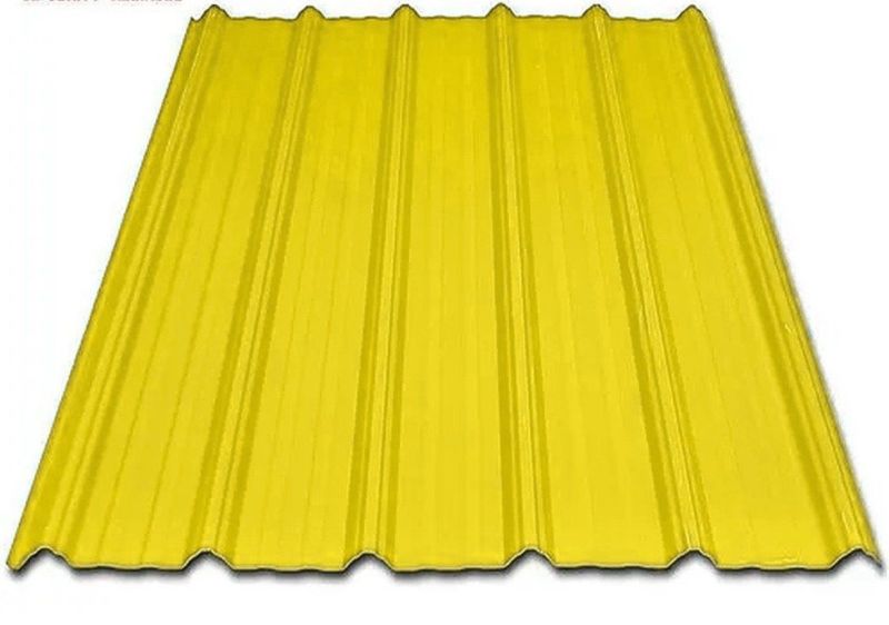Yellow Color Coated Roofing Sheet