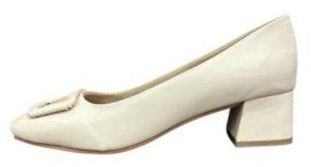 Ladies White Belly Shoes
