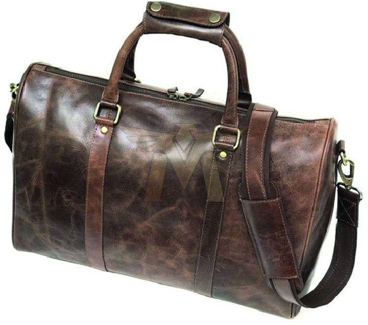 MGE-DB-06 Leather Duffle Bags