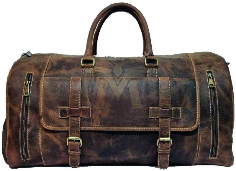 MGE-DB-09 Leather Duffle Bags