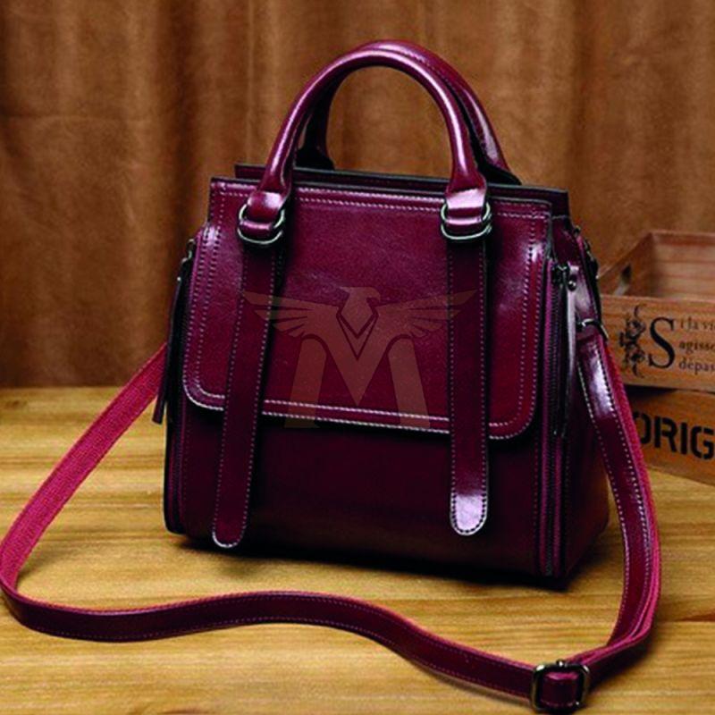 MGE-WHB-FT06 Red Woman Leather Handbags