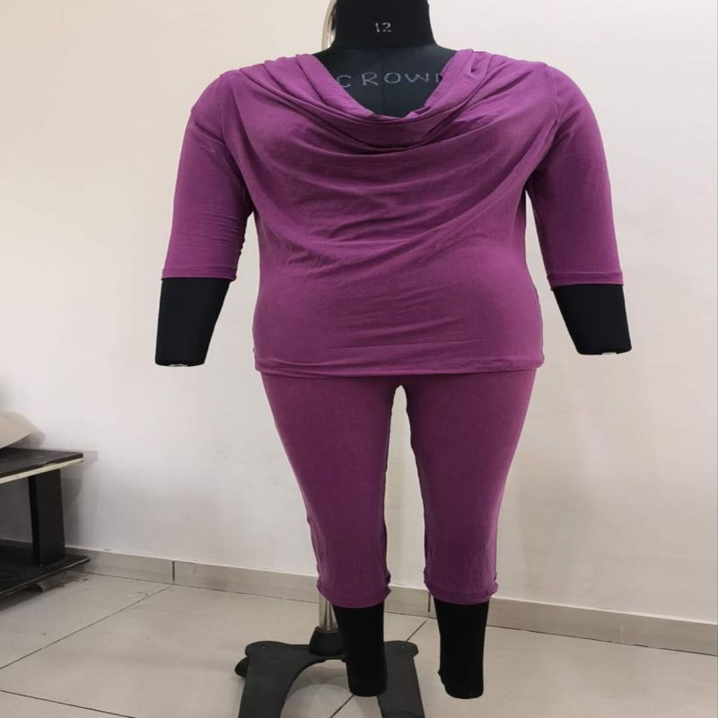 Ladies Purple Co Ord Set