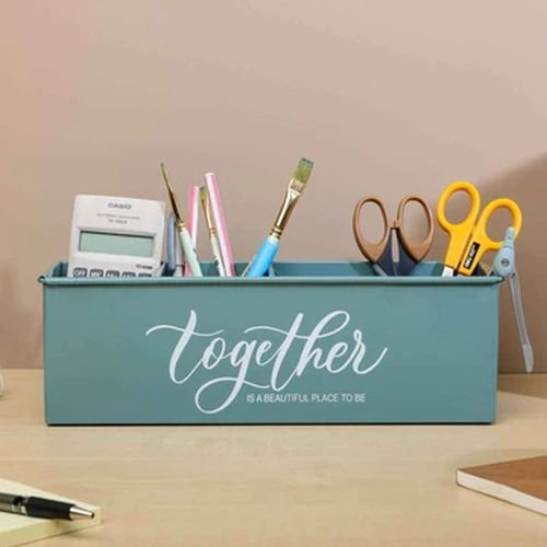 Dudki Stainless Steel Together Desk Organizer