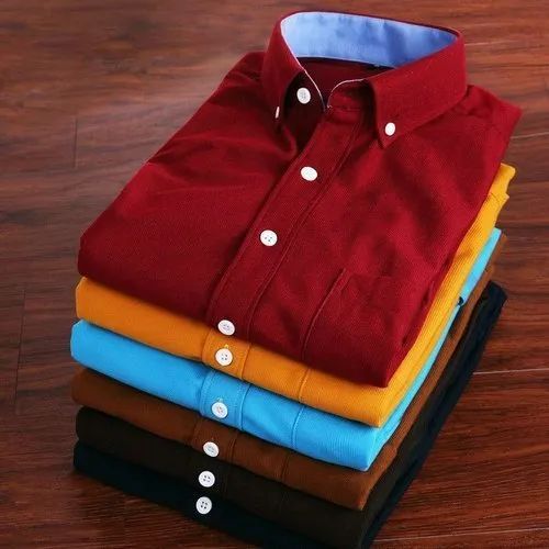 Full Sleeves Mens Plain Formal Wear Shirt