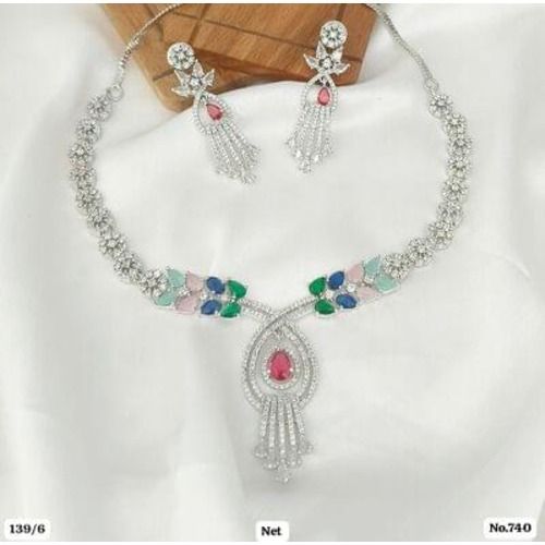 Designer Stone Studded Necklace Set