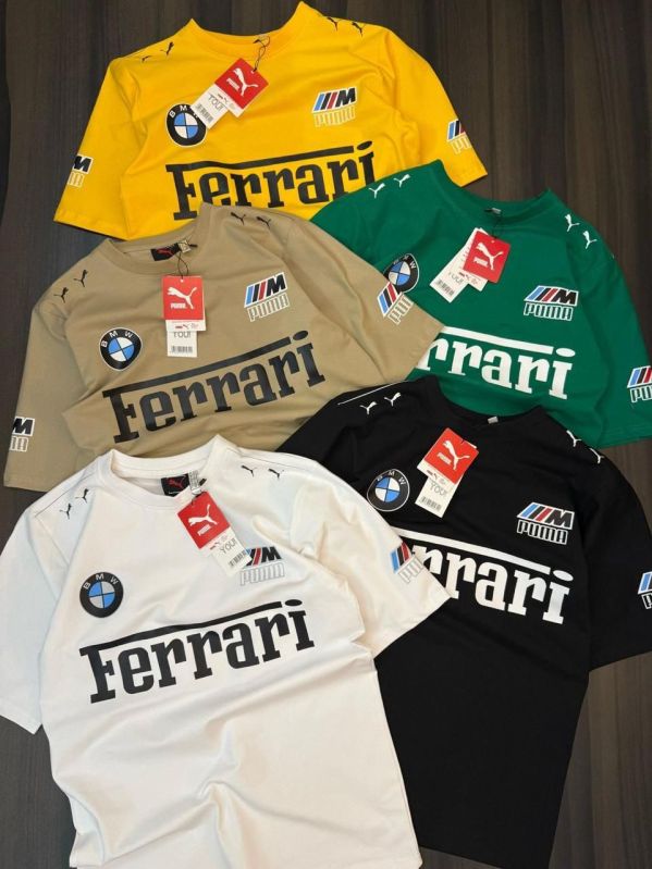 Mens Cotton Printed Oversize T Shirts