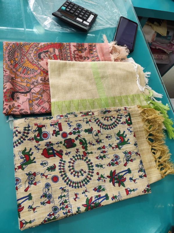Tassar Silk Fabric